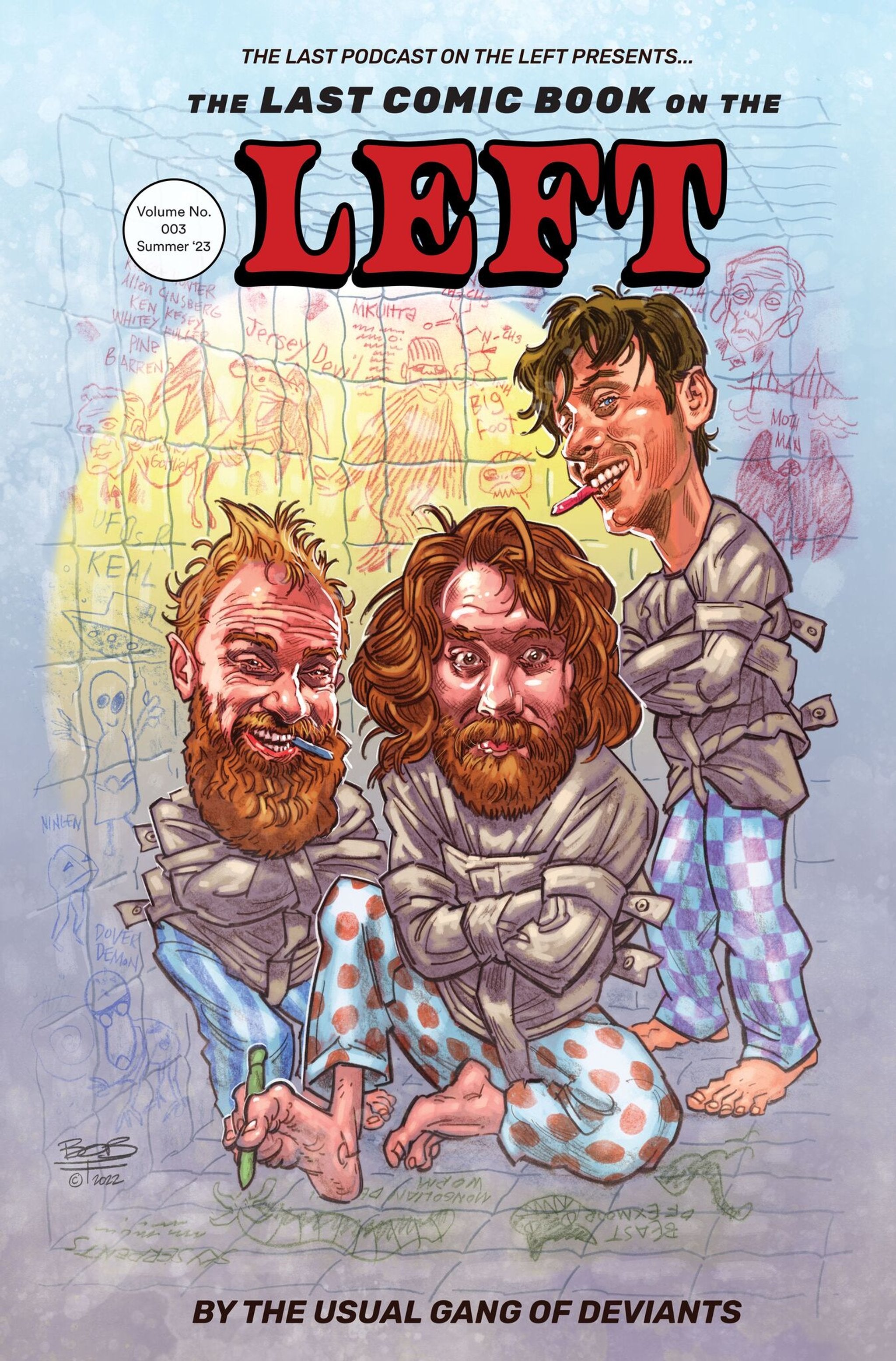 Cover image for The Last Podcast on the Left Presents: The Last Comic Book on the Left Vol 3 ISBN 9798886560350